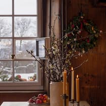 Das Schneiden und Aufstellen von Barbarazweigen ist ein alter, fast vergessener Adventsbrauch. Gehen die Blüten genau an Heiligabend auf, verheisst dies Glück und Segen im neuen Jahr.