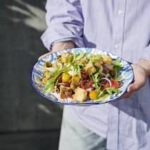 Sardischer Brotsalat mit Sardellen