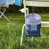 Chlüpplibeutel aus alten Jeans