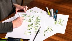 Brushpen-Lettering mit Bettina Berrut_Online-Kurs LandLiebe
