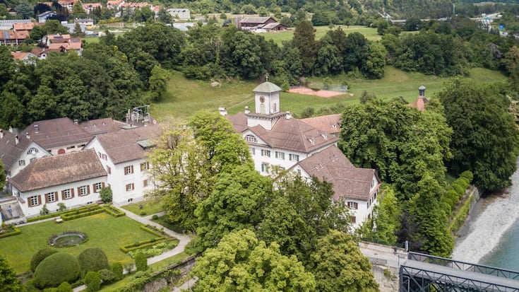 Spargelschloss Reichenau Graubünden 