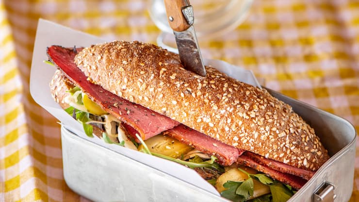 Pastrami-Sandwich im «La Boulotte»