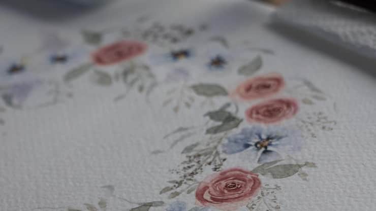 Blumen aquarellieren