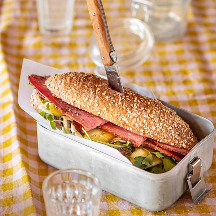 Pastrami-Sandwich im «La Boulotte»