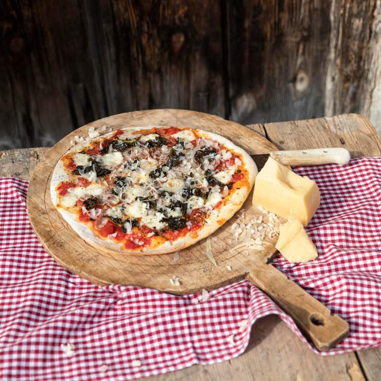 Pizza «Bürgenstock» mit Sbrinz