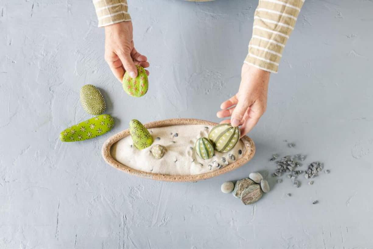 Versteinerter Kaktus