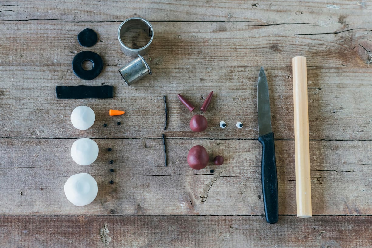 Schritt 1 Schneekugeln Sandra Dangel