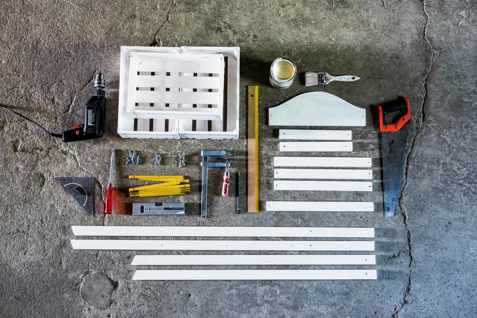 Materialliste Pflanzentreppe Dangel