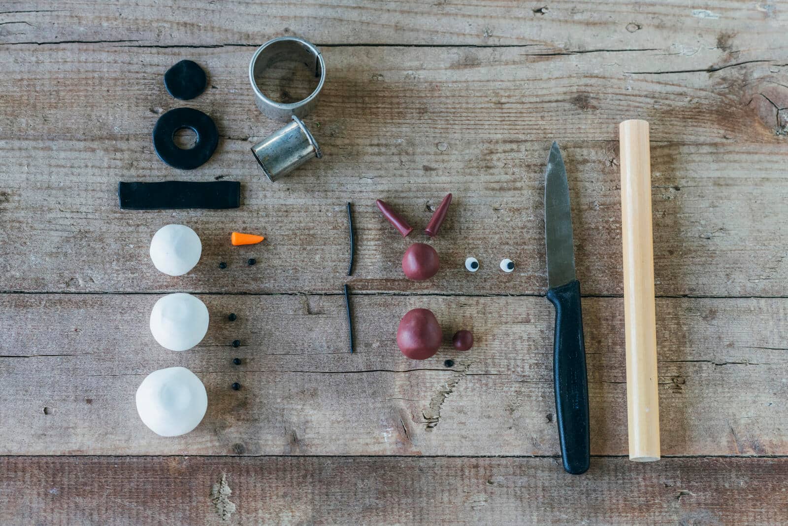 Schritt 1 Schneekugeln Sandra Dangel