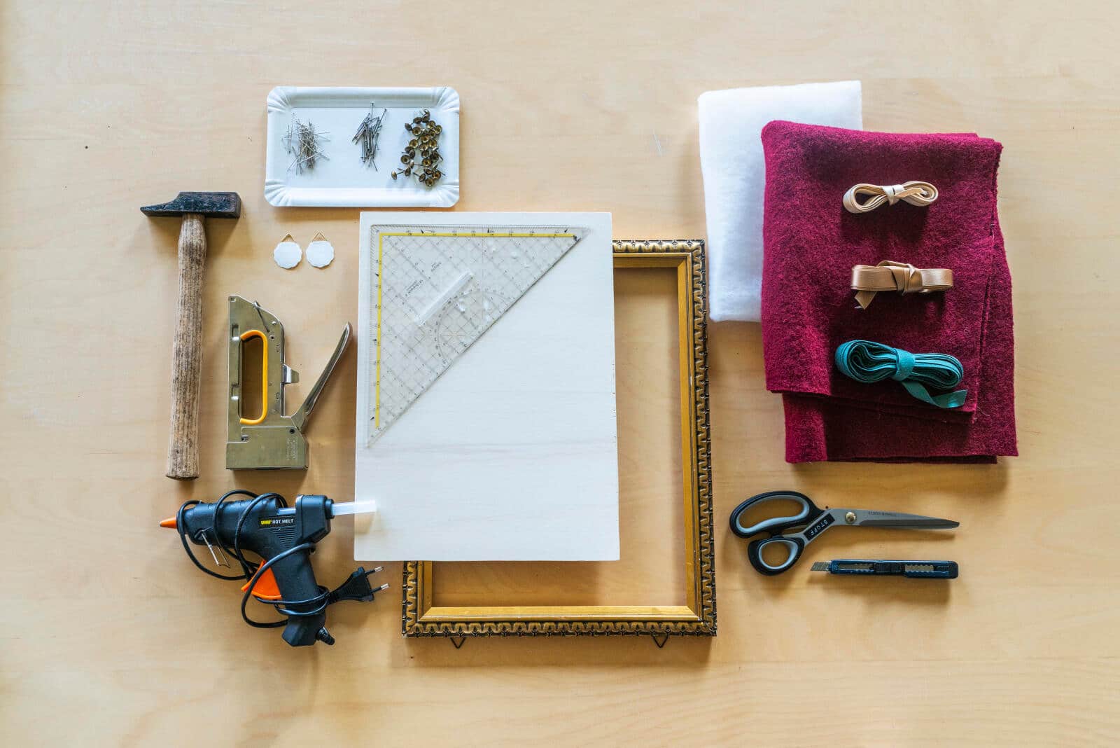 Materialliste Memoboard Sandra Dangel