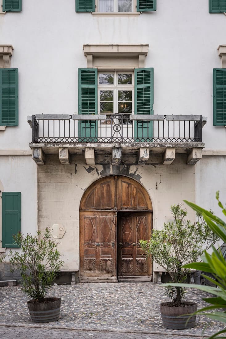 Schloss Reichenau Eingang