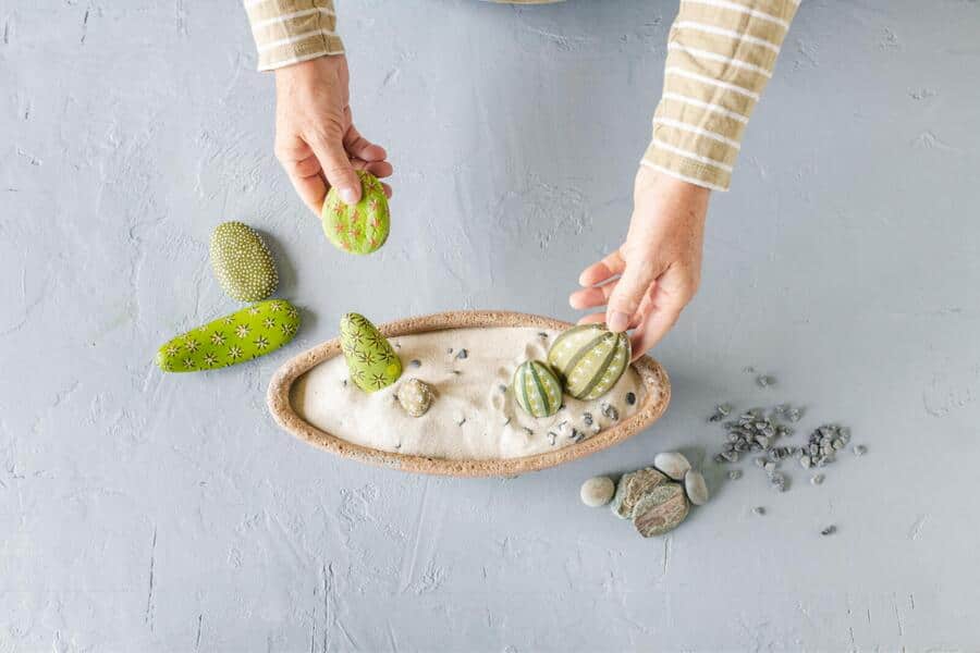 Versteinerter Kaktus